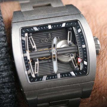 Corum TI Bridge – Ref 05.0073 – Titanium - Full Set