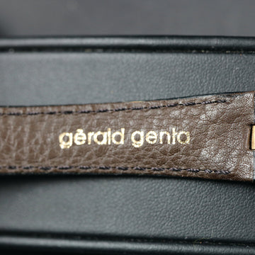 Gerald Genta Gefica in 18K YG – Safary dial with calendar and moon phase meteorite – Caliber 606
