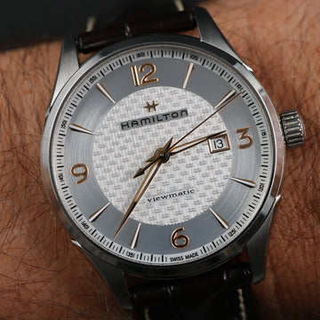 Hamilton Jazz Master Viewmatic – Ref H327550 - Cal H10 - 05/23 – Full Set