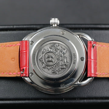 Hermes Arceau AR5.710 - SS – White dial – Quartz ETA