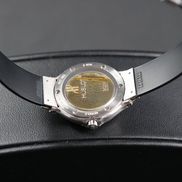 Hublot MDM Geneve – Ref 1391.5.054 - quartz mvt – SS with diamonds – Full Set