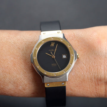 Hublot MDM Geneve – Ref 1391.2.044 - quartz mvt - Gold and SS – Full Set