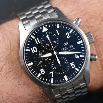 IWC – International Watch Co. – Pilot - Chronograph – IW377710 – 2021 – Full Set