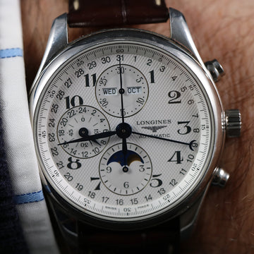 Longines Master Collection Chronograph in SS – Ref L2.773.4 – Cal L687.2 – SS – 42mm