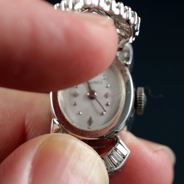 Longines Secret Cocktail watch Art Deco – Platinum and diamonds