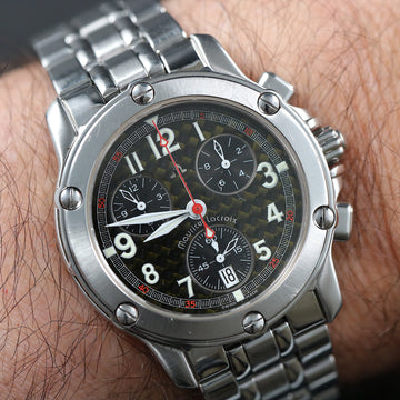 Maurice Lacroix Tiago Chronograph -Ref 04761- SS – Quartz – 39mm