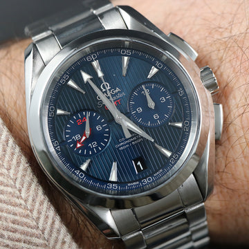 Omega Seamaster Aqua Terra GMT Co-Axial - Ref 21110435203001 – 03/2016 – Mint - Full set