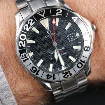 Omega Seamaster 300 GMT – 50th anniversary - Ref 2534.50.00 – Cal 1128 – 2007