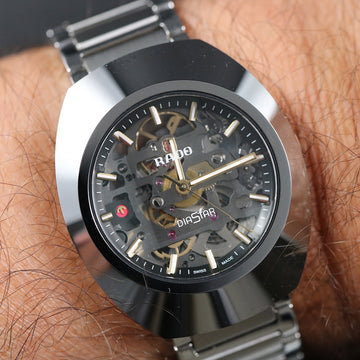 Rado DiaStar Skeleton – SS – Cal R808 – Full Set - Mint