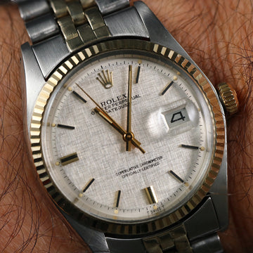 Rolex Oyster Perpetual Datejust – Ref 1601 – Two tone – 1974 – Cal 1570