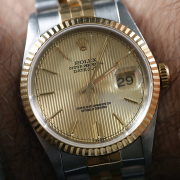 Rolex Oyster Perpetual Datejust SS and gold – Ref 16233 – 1995 – Full Set