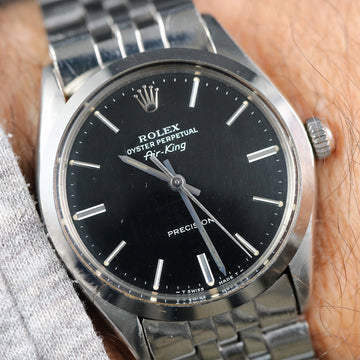 Rolex Oyster Perpetual Precision Air King ref 5500 – SS – Black dial - 1978