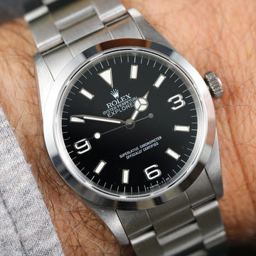 Rolex Oyster Perpetual Explorer with ref 14270 in SS from 1996 – Full Set – 1 owner