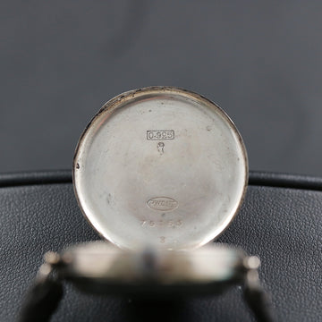 Rolex Sterling silver Rebberg – 0.925 Silver – Silver Sunburst dial – Unicorn mvt - 1920’s