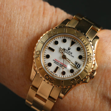 Rolex Oyster Perpetual Date Yacht Master – Ref 169628 – 18K YG – 29mm