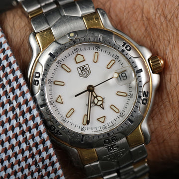 Tag Heuer Professional with Ref WH1151.K1 Serie 6000 – SS/Gold – Quartz movement