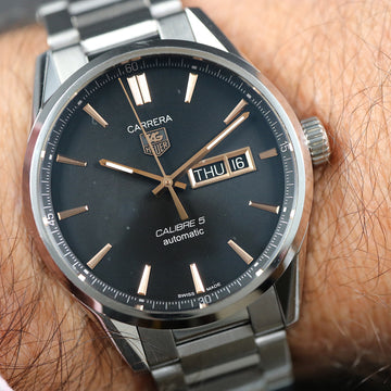 Tag Heuer Carrera  Calibre 5 – Ref WAR201C-1 – SS – 41mm