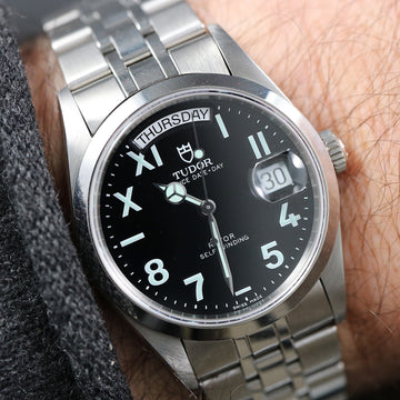 Tudor Prince Day Date – Ref 76200 – California dial - SS – 36mm – 2003 – Full Set