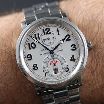 Ulysse Nardin 1846 Marine Chonometer COSC Ref 263.22 – Full set