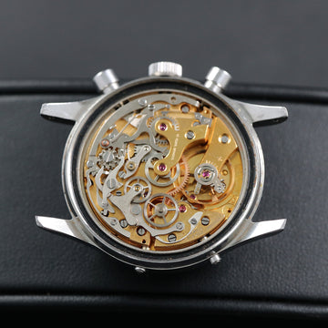 Wakmann triple date chronograph – 71.1309.70 - Reverse Panda dial – Valjoux 730 – SS- 60’s