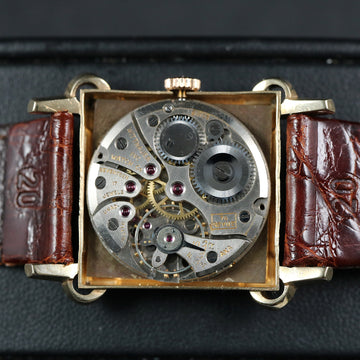 Wittnauer Revue tank – 14K YG – Cal Revue 76 - Serviced