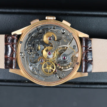 Zenith Chronograph – 18K YG – Caliber 156 – 37.50mm - Serviced