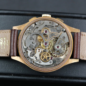Baume & Mercier Chrono – 18K YG - Landeron 48 – 1950’s - Serviced