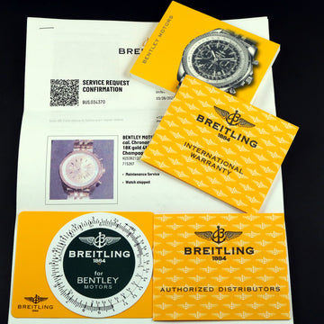 Breitling Bentley Motors – Ref H25362– 18K Rose Gold – LE 48/50 – Cal 25B – Full Set - Serviced