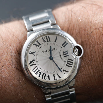 Cartier Ballon Bleu with ref 3005 – W69011Z4 Stainless Steel – Full set
