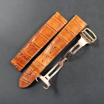 Cartier Clasp 18K RG – Come with Cartier brown strap - 16mm
