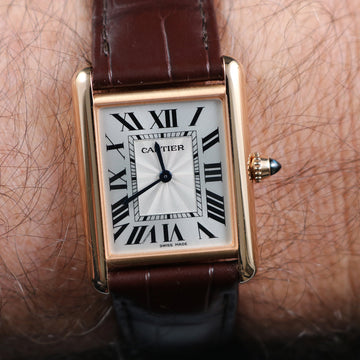 Cartier Tank Louis – Ref WGTA0011 – 18K RG – Cal 8971 MC – 2021- Full Set