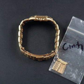 Cartier Panthere with ref 1280 – 18K YG – 1 owner - paper