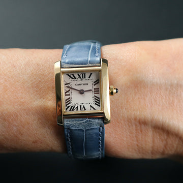 Cartier Tank Francaise in 18K yellow gold – Ref 2385 – Quartz movt