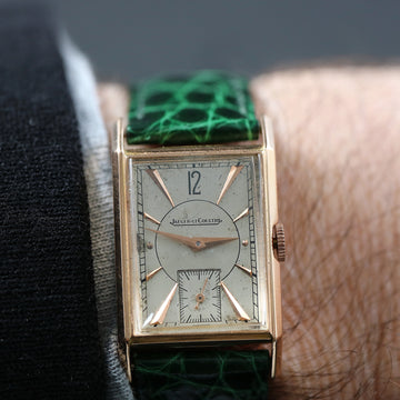 Jaeger Lecoultre Tank Art Deco – JLC Mvt 11LO – 18K yellow gold – 1940’s