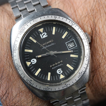 Longines Admiral 5 stars Diver – Ref 501-1002 – Cal L505 – SS – 37mm – 1969