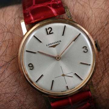 Longines ref 7515 – 18K RG – Cal 30L – 1966