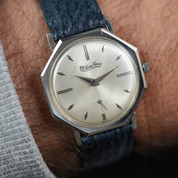 Lucien Piccard – Calatrava Style – 14K WG – Cal 42 – 33mm - Serviced