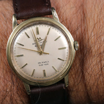 Movado Kingmatic Sub Sea – Ref 40531 - Cal 531 - 14K YG – 1960’s - Serviced