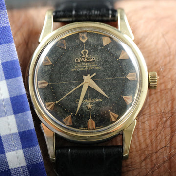 Omega Constellation automatic chronometre in gold and SS with Cal. 551, 1958