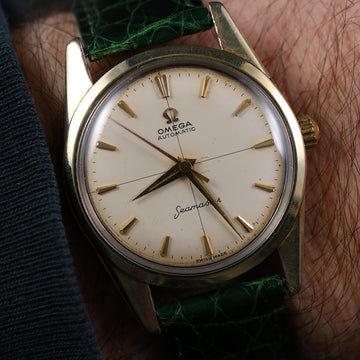 Omega Seamaster Automatic with ref 14700 61 SC in SS/Gold - Cal 552 from 1962