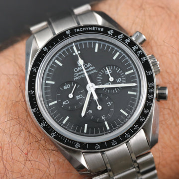 Omega Speedmaster professional chronograph Ref 31130423001006 – 04/2019. Full Set