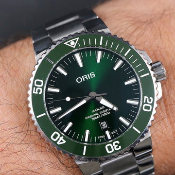 Oris Aquis – Ref 01 733 7730 4157 – SS – Oris 733 - Sellita SW200-1 – Full set - Mint