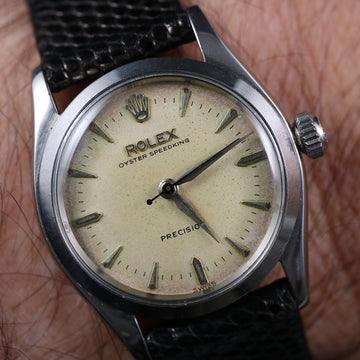 Rolex Precision – Speedking – Ref 6420 – SS – Cal 1210 - 1957 – Rare