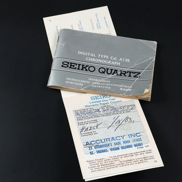 Seiko A257-5009 – LCD – 06/1980 – Working condition - Full Set
