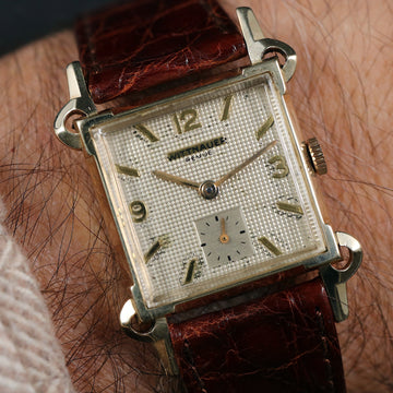 Wittnauer Revue tank – 14K YG – Cal Revue 76 - Serviced