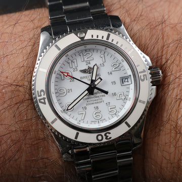 Breitling Superocean II - Ref A17312D – BTQ Zermatt -Cal 17 – Full Set