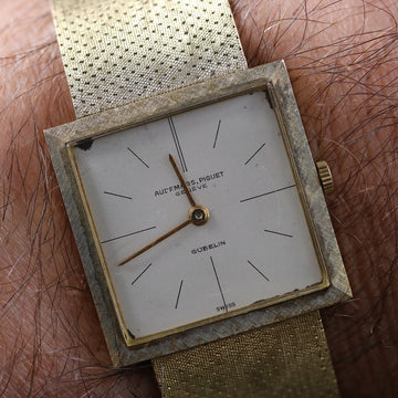 Audemars Piguet Gubelin 21650 – Square – 18K YG – Cal 2003 – Need a Service