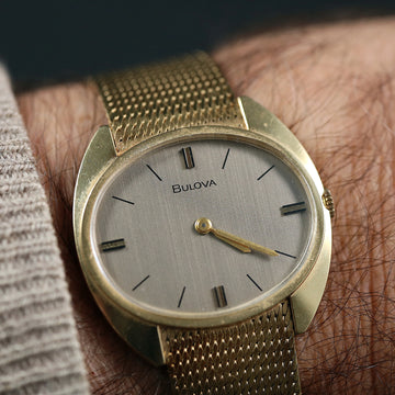 Bulova - Christian Dior Collection by Bulova in 14K yellow gold with caliber 8EA - 1972