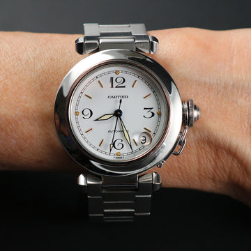 Cartier Pasha 2324 – 35mm – SS- Automatic