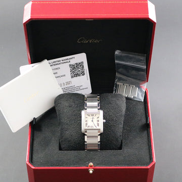 Cartier Tank Francaise – Ref 3751 – SS – Medium size – Full Set - 2021